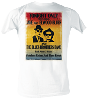Blues Brothers - Tonight Only White Male T-Shirt 1
